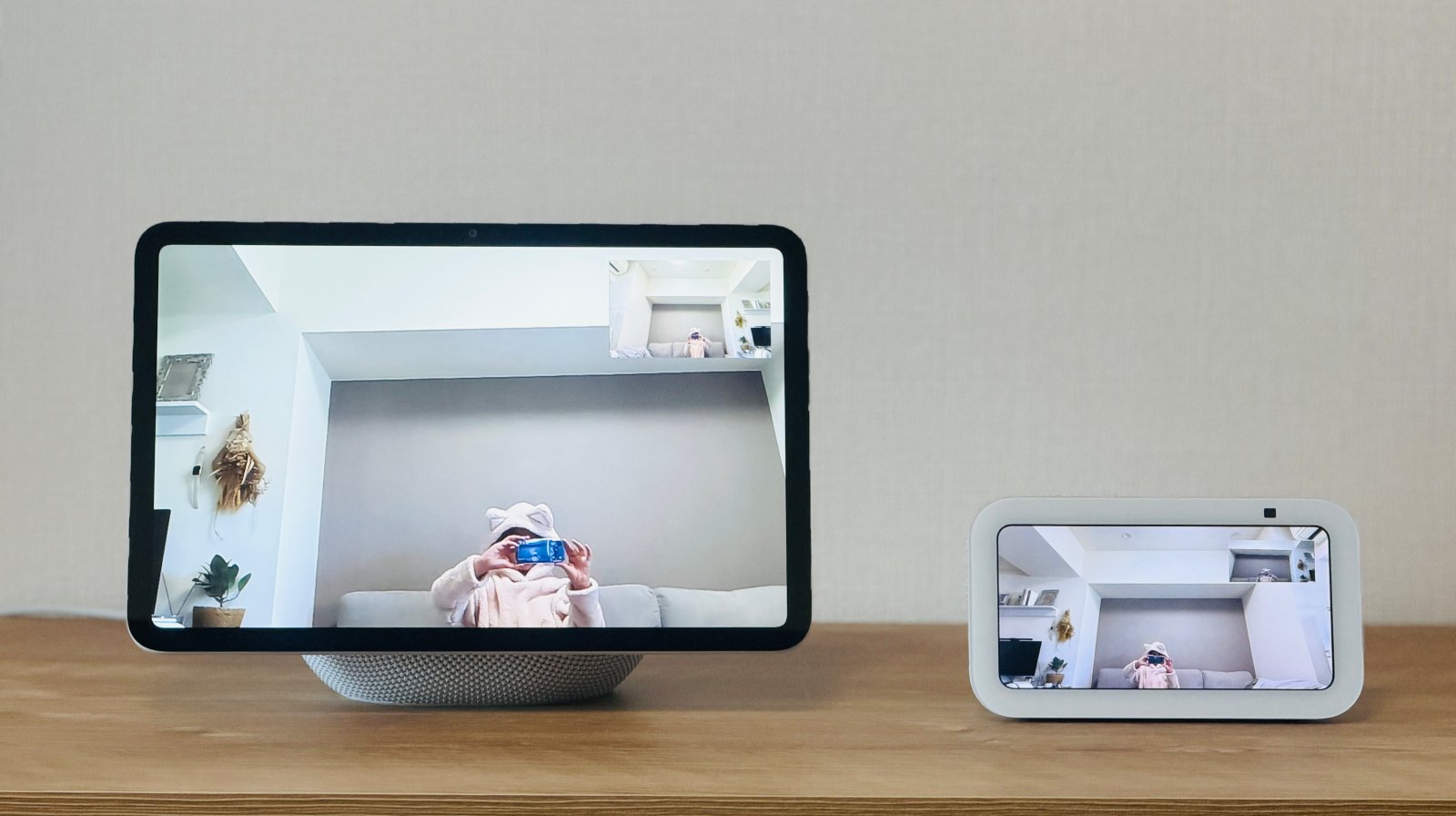 Echo Show 11とEcho Show 5でビデオ通話をテスト