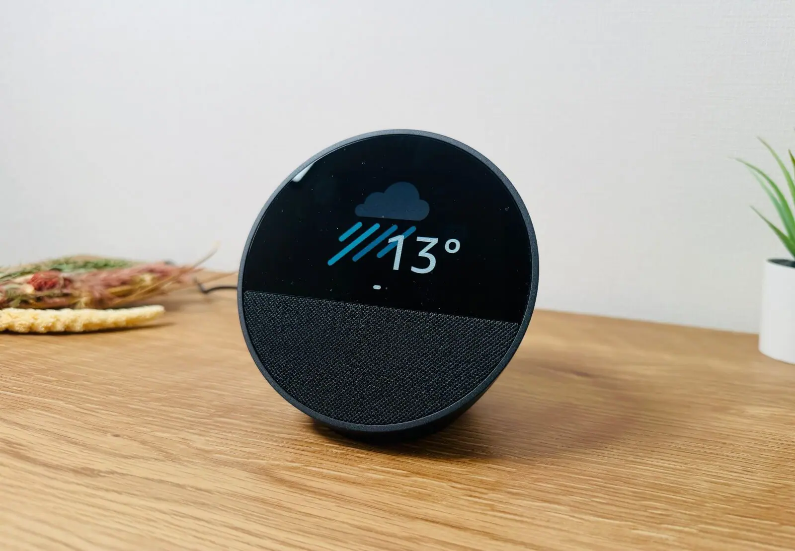 【新品未開封】1個 Echo Spot ディスプレイ付スマートスピーカー 黒 Echo Spot（エコースポット） - スマートアラームクロック with Alexa