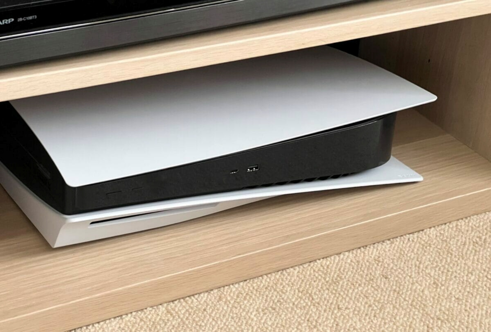 PS5でnasneを視聴している画面