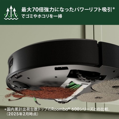 Roomba Plus 505 Combo ロボット + AutoWash 充電ステーション
