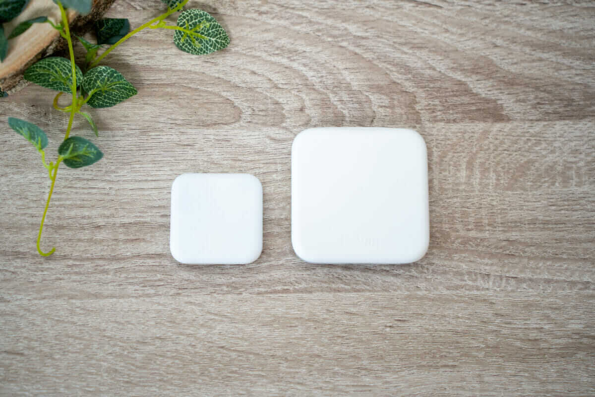 Nature Remo nano 本体背面・設定コード記載箇所