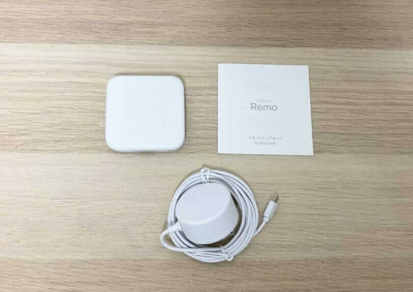 Nature Remo 3の製品パッケージと本体