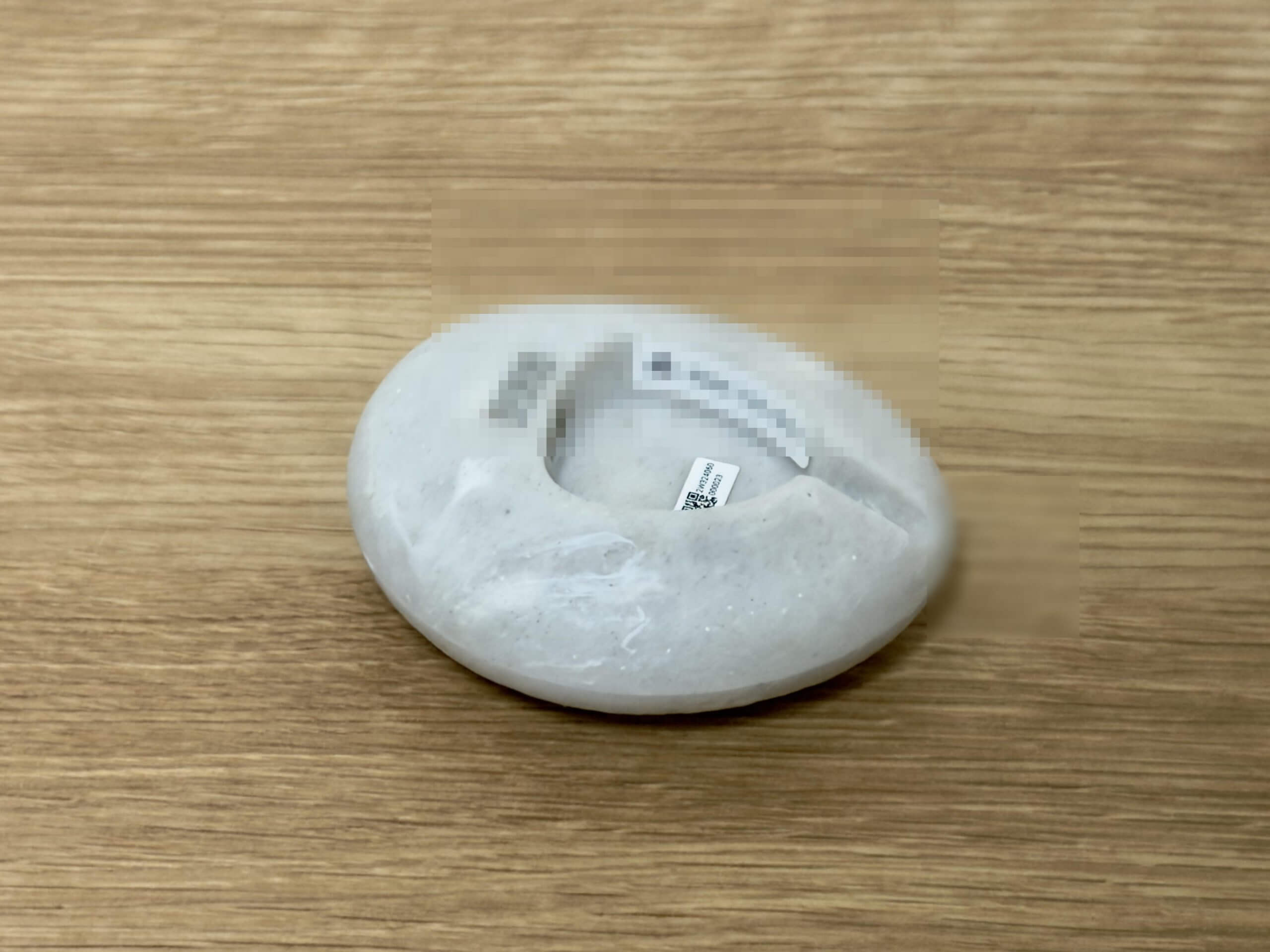 本体裏面のラベル部分のアップ