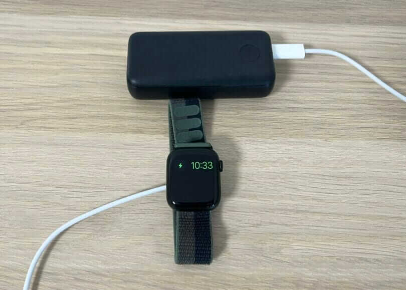 Apple Watch対応のモバイルバッテリー
