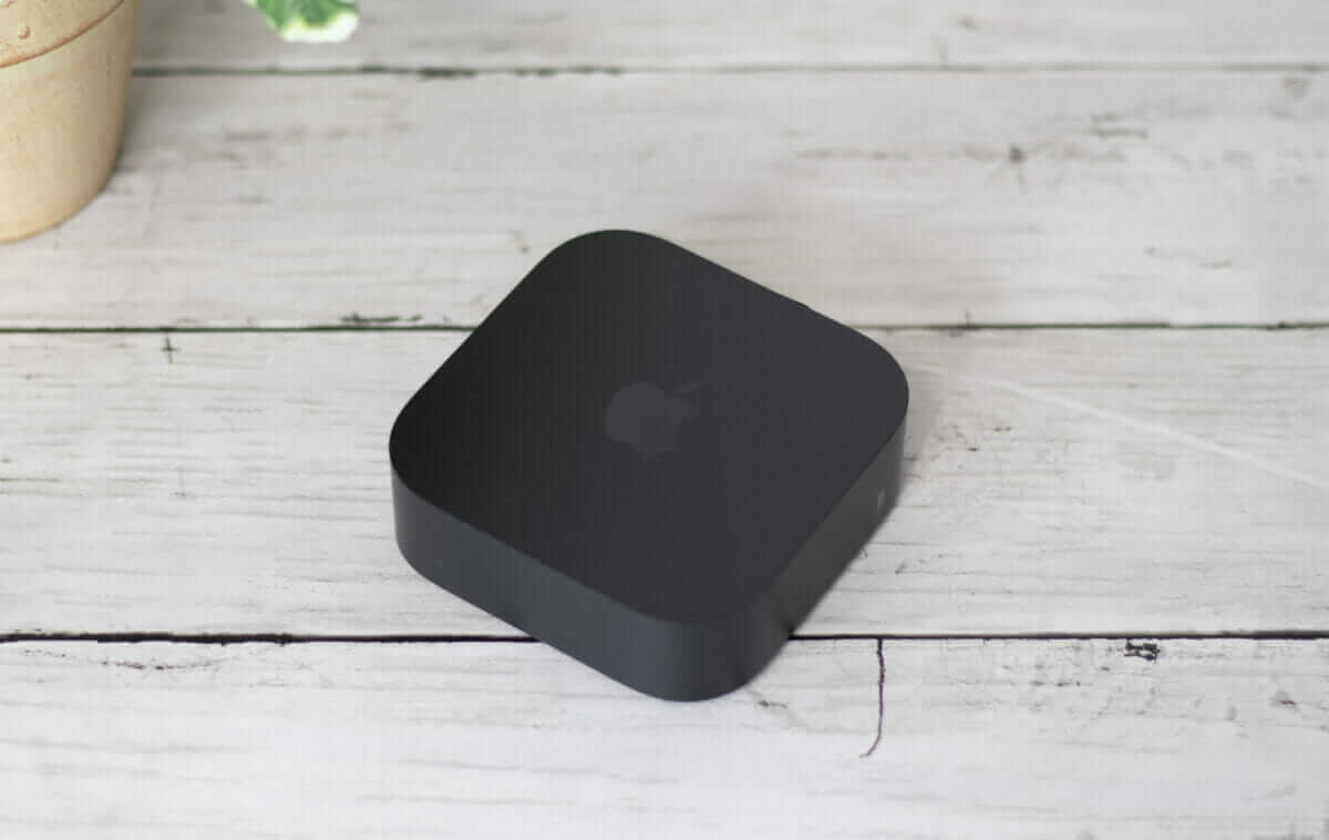 Apple TV 4K本体の外観