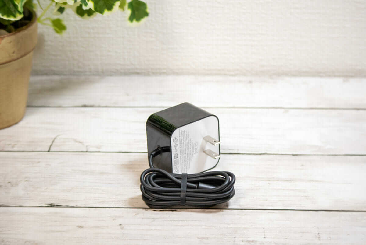 Fire TV Cube付属の15W ACアダプター