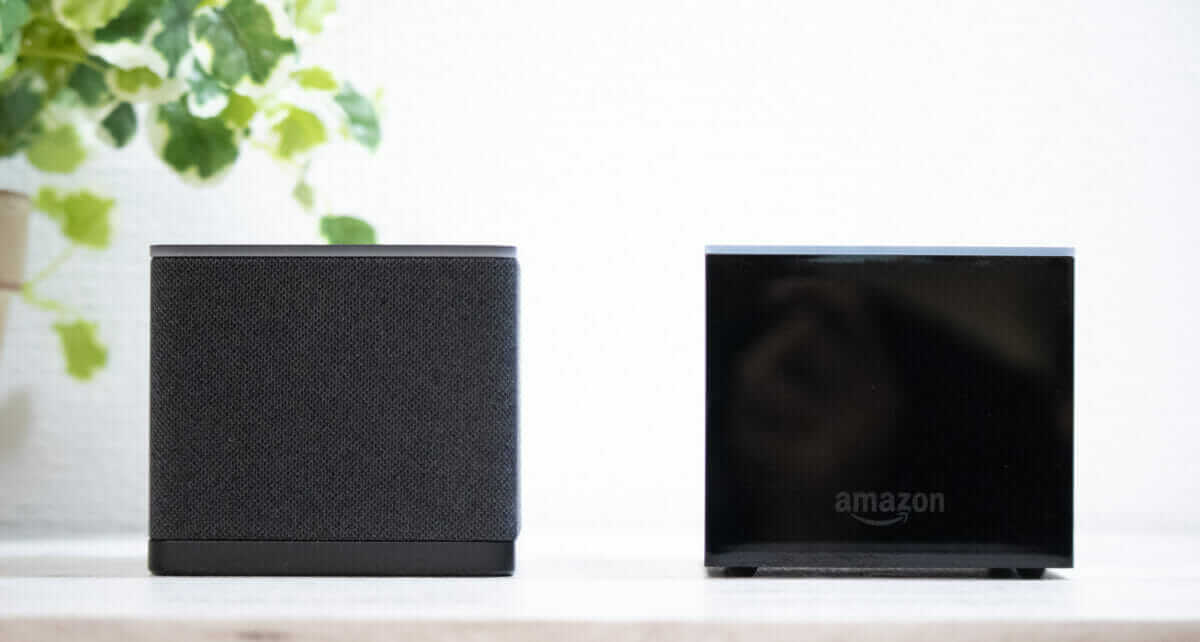 Fire TV Cube 第3世代と第2世代のサイズ比較