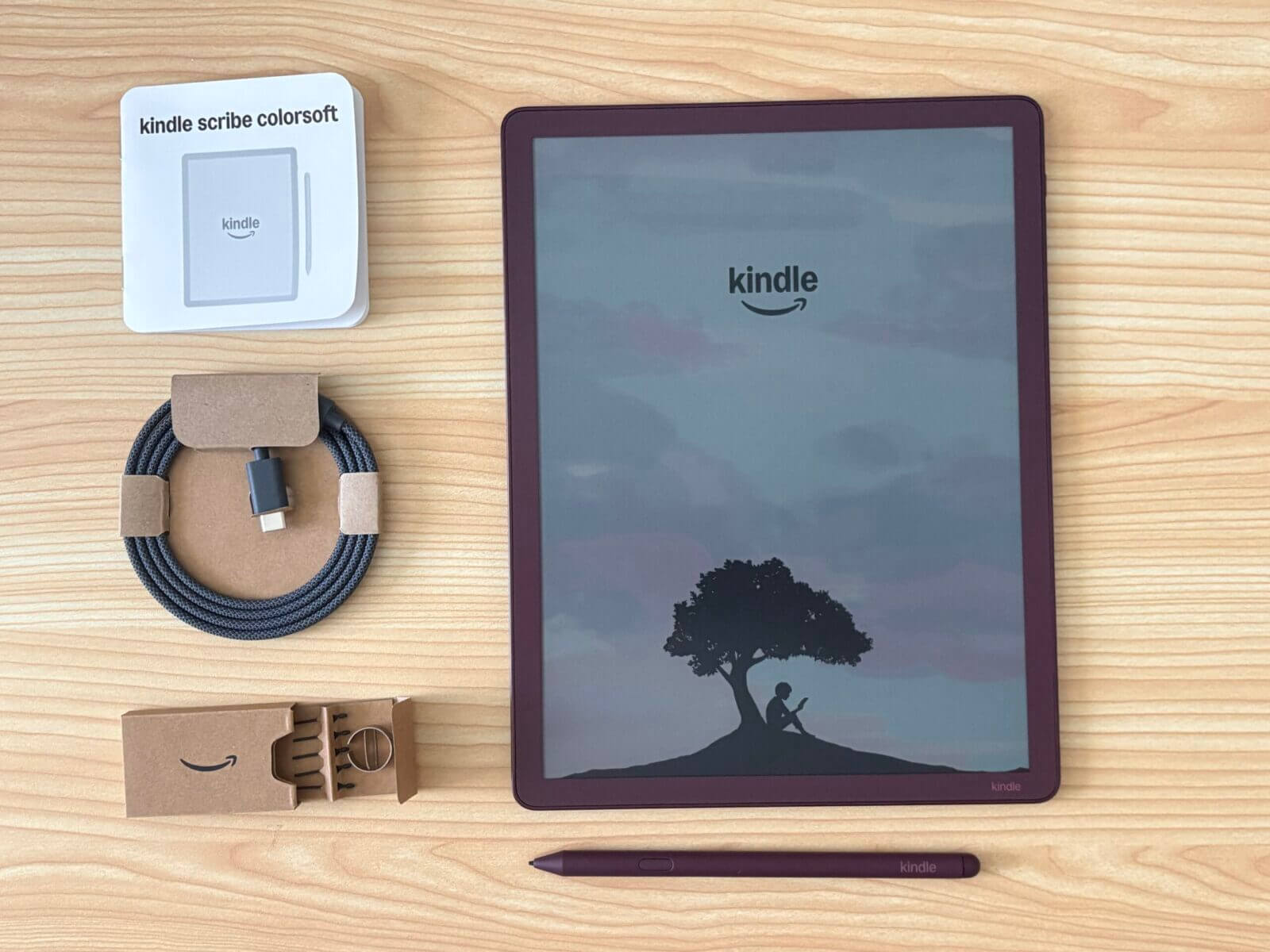 Kindle Scribe Colorsoftの付属品一覧