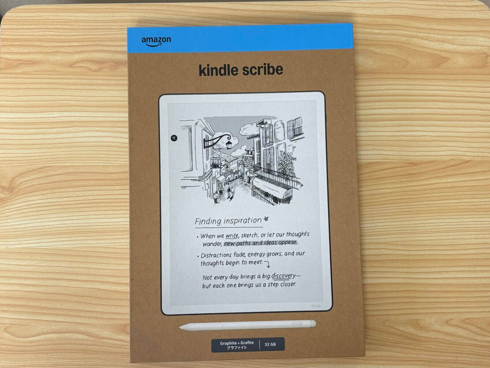 Kindle Scribeの外箱
