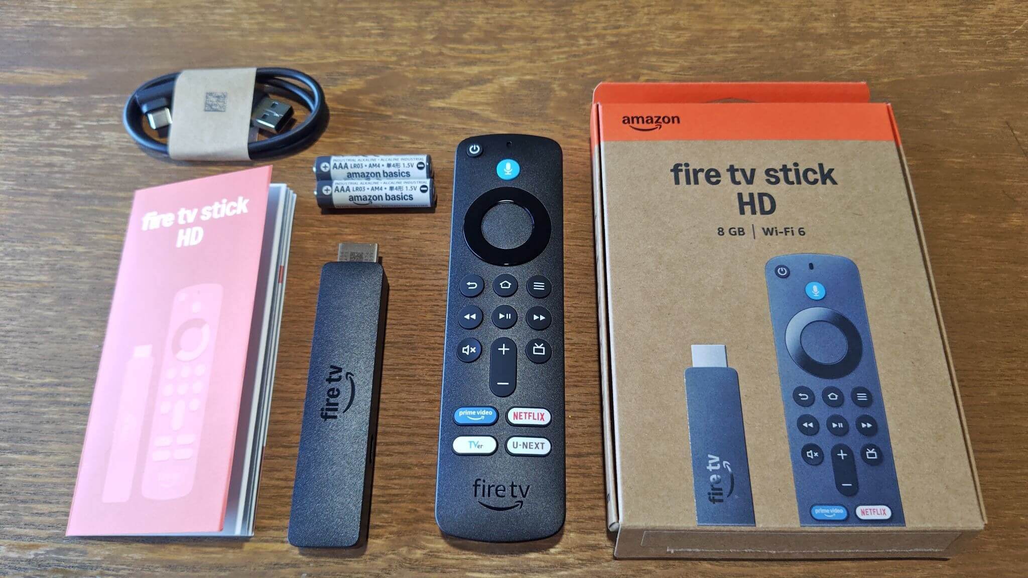 Fire TV Stick HD 2026年モデルの実機