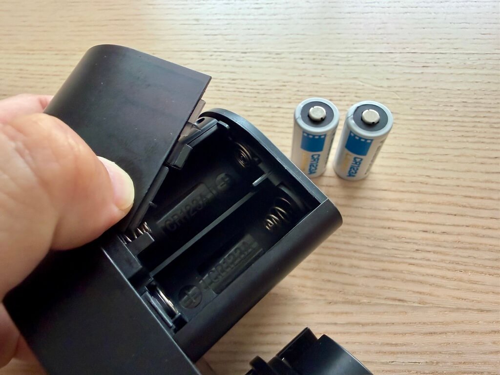 Nature Lockの電池収納部
