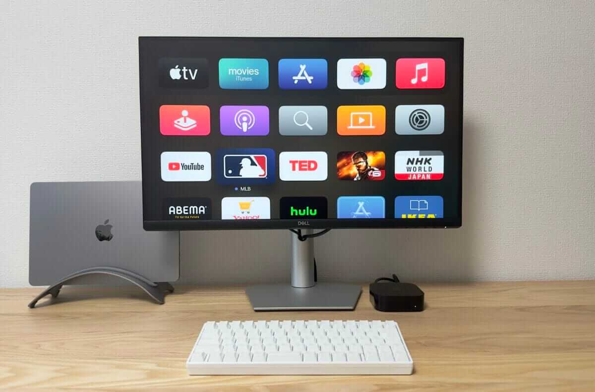 Apple TV 4Kのホーム画面