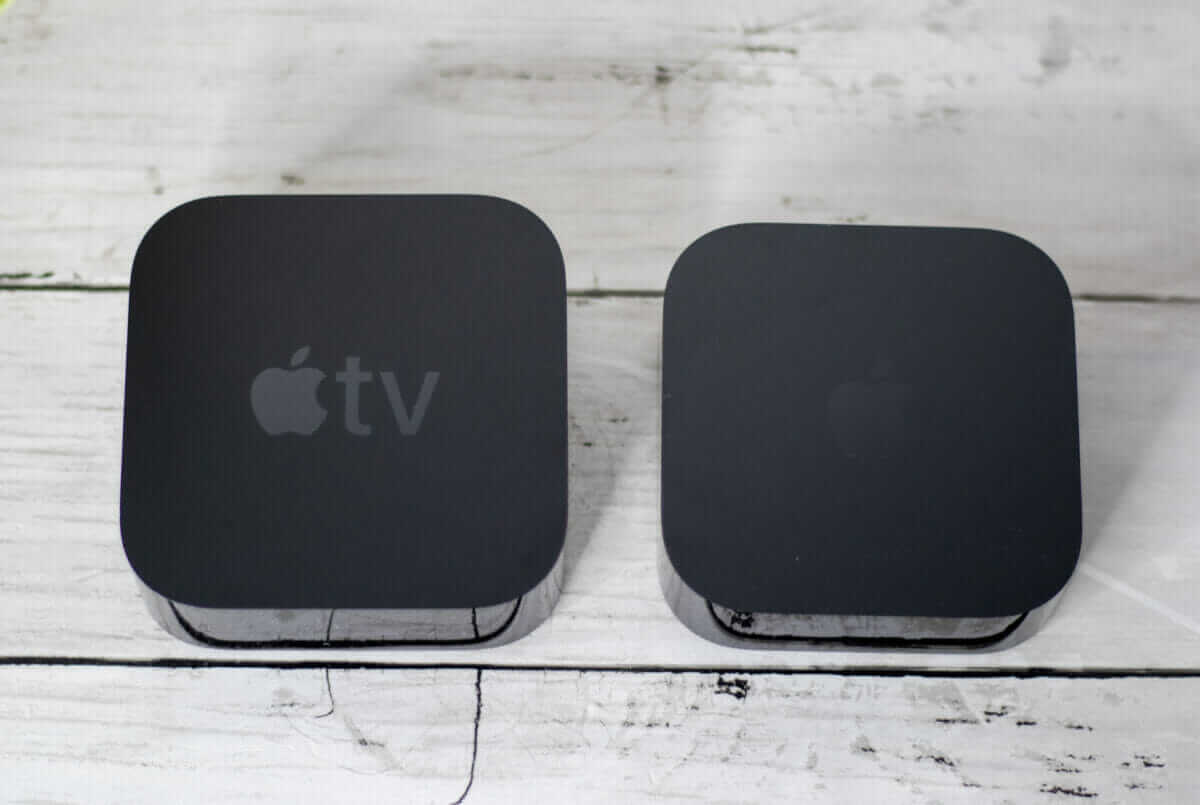 Apple TV 4K第2世代と第3世代の外観比較