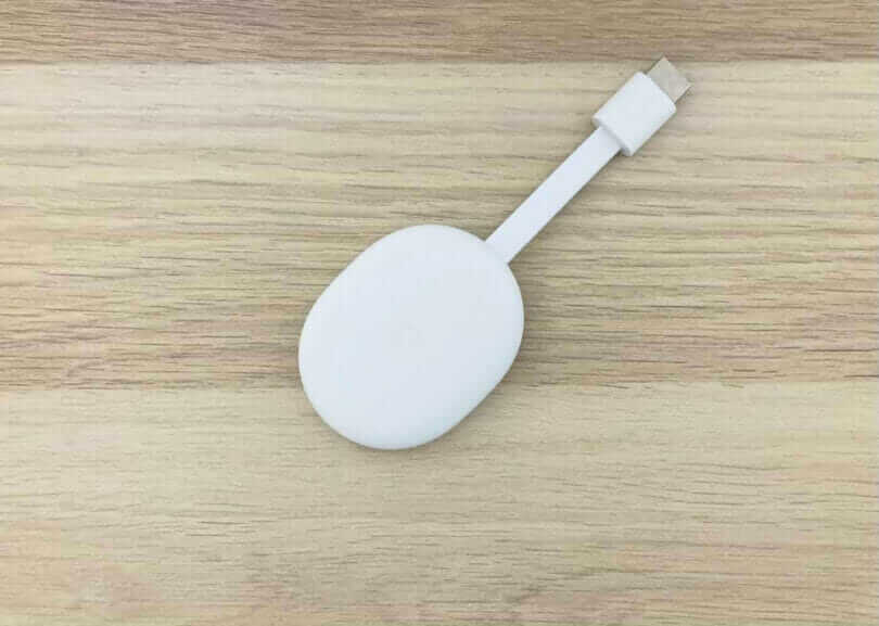 Chromecast with Google TVの本体