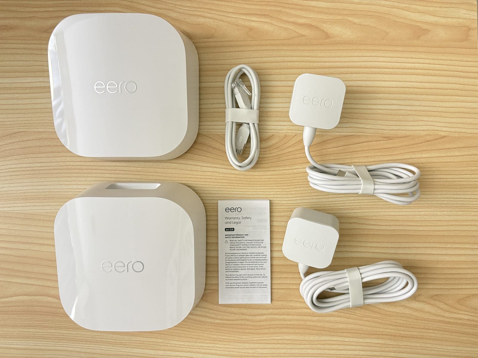 eero 7同梱品一式